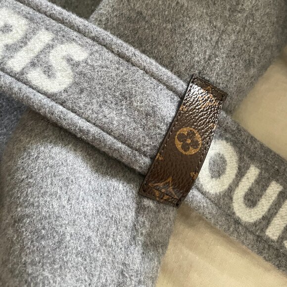 Louis Vuitton  Double Face Hooded Wrap Coat 34 - Picture 11 of 15